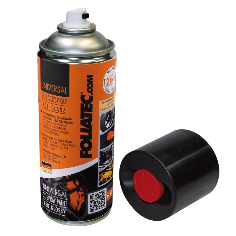 Spray Peinture Foliatec Noire pour Etriers de Frein