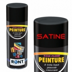 Peinture NOIR satiné