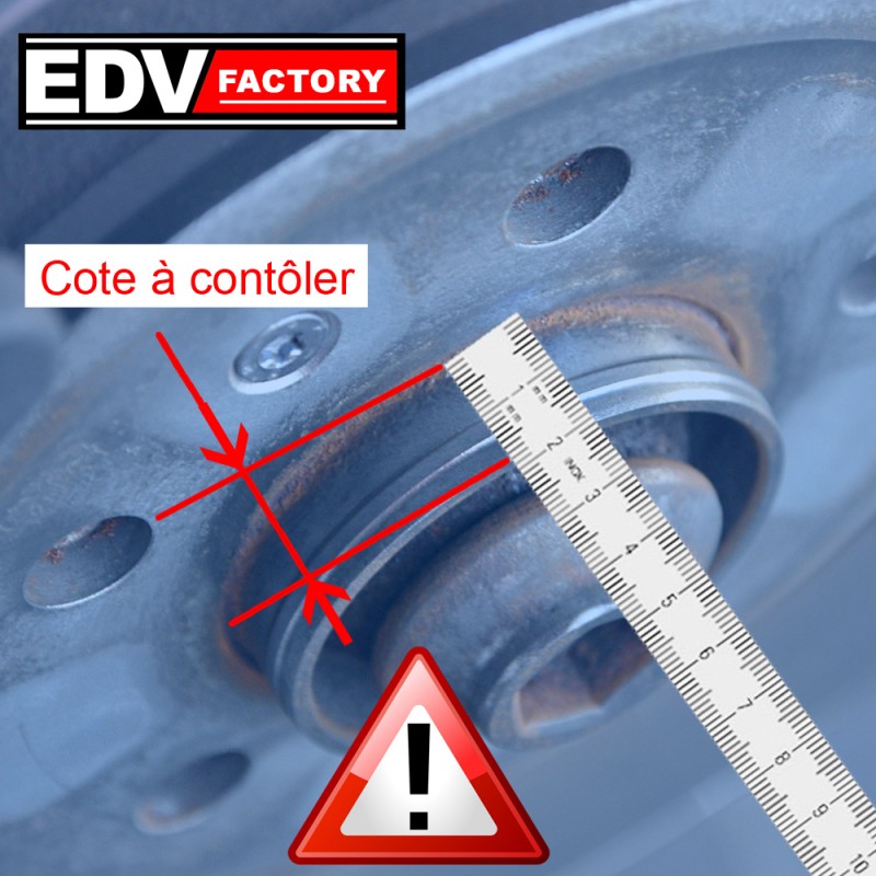 ELARGISSEUR DE VOIE RENAULT KADJAR Entraxe 5x114.3 Ø 66.1mm