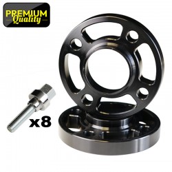 ELARGISSEUR DE VOIE avec boulonnerie et rondelle amovible CITROEN C4 PCD 4x108 Ø 65.1mm 12mm par cale