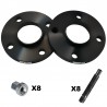 ELARGISSEUR DE VOIE CITROEN C5 Jante 4 Fixations PCD 4x108 Ø 65.1mm 16mm par cale VERSION RACING