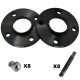 ELARGISSEUR DE VOIE PEUGEOT 106 Fixation 4 trous PCD 4x108 Ø 65.1mm 16mm par cale VERSION RACING