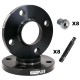 ELARGISSEUR DE VOIE PEUGEOT 1007 PCD 4x108 Ø 65.1mm 12mm par cale VERSION RACING