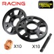 ELARGISSEUR DE VOIE BMW Série 8 Type E31 PCD 5x120 Ø 72.6mm 12mm par cale