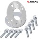 ELARGISSEUR DE VOIE PEUGEOT 406 Berline et break PCD 4x108 Ø 65.1mm 05mm par cale