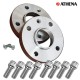 ELARGISSEUR DE VOIE VOLKSWAGEN GOLF II PCD 4x100 Ø 57.1mm 17mm par cale