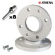 ELARGISSEUR DE VOIE avec boulonnerie et rondelle amovible CITROEN XSARA Picasso PCD 4x108 Ø 65.1mm 12mm par cale