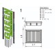 FILTRE À AIR POUR BMW SERIE 5 (E34) 520 i 24V (6 Cylindres) (150 cv) de 1989 à 1995