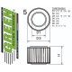FILTRE À AIR POUR VOLVO 345 2,0L (95 cv) de 1983 à 1986
