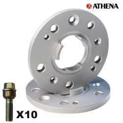 ELARGISSEUR DE VOIE PORSCHE PANAMERA Type 970 / 970N / 971 12mm par cale AVEC visserie Pour jante alu ORIGINE