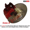 ELARGISSEUR DE VOIE INIFINITI Q3 Type H15 PCD 5x112 Ø 66.6mm 13mm par cale