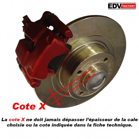 ELARGISSEUR DE VOIE INIFINITI Q3 Type H15 PCD 5x112 Ø 66.6mm 13mm par cale