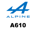 ELARGISSEUR DE VOIE ALPINE A610